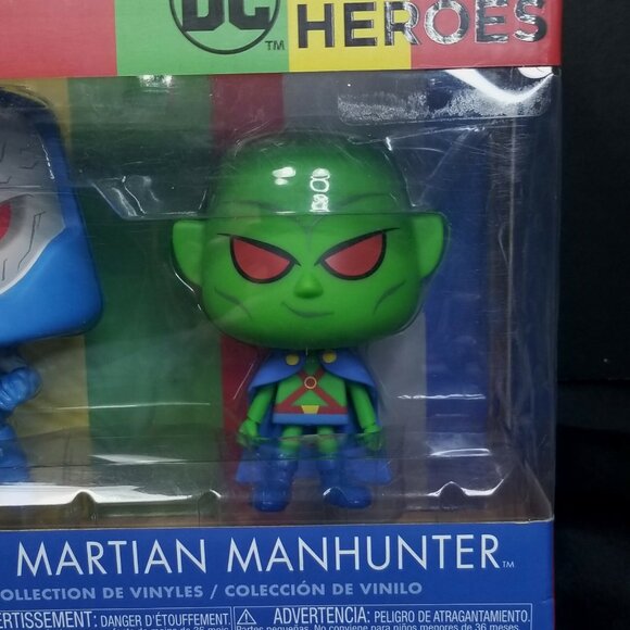 Funko DC Super Heroes Vynl Darkseid & Martian Manhunter Figure 2 Pack - Picture 3 of 4
